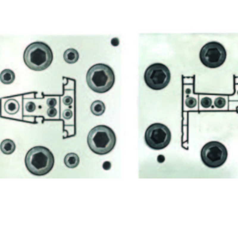 Ekstruderingsform for plastprofil